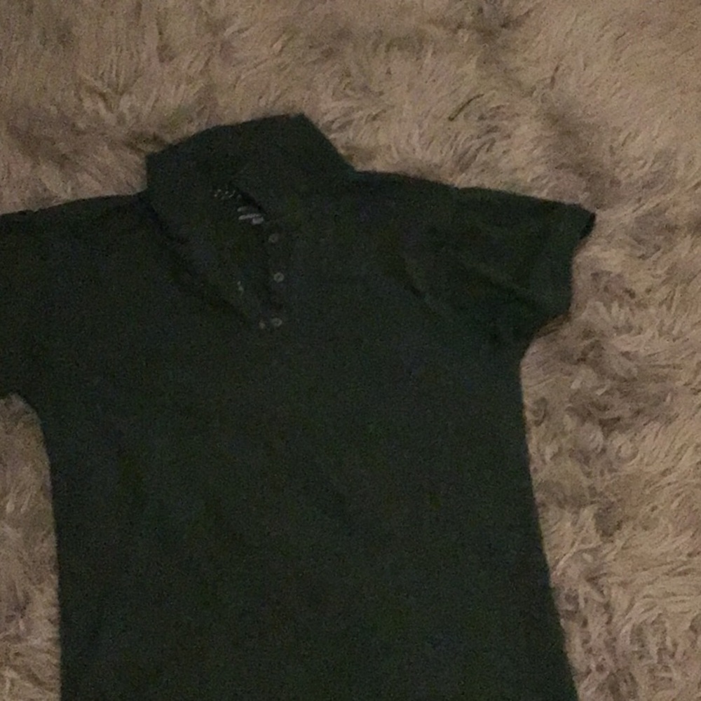 Green school shirt